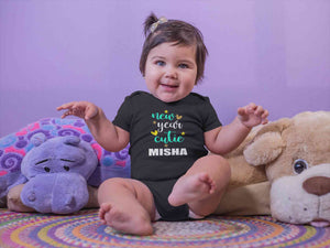 Customized Name New Year Cutie Rompers for Baby Girl- KidsFashionVilla