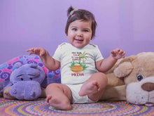 Load image into Gallery viewer, Custom Name Time For Pongal Rompers for Baby Girl- KidsFashionVilla
