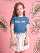 Load image into Gallery viewer, La Casa De Papel Money Heist Half Sleeves T-Shirt For Girls -KidsFashionVilla
