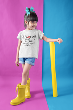 Load image into Gallery viewer, I Love My Masi Half Sleeves T-Shirt For Girls -KidsFashionVilla
