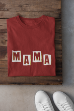 Load image into Gallery viewer, Mamas Boy Mother And Son Red Matching T-Shirt- KidsFashionVilla
