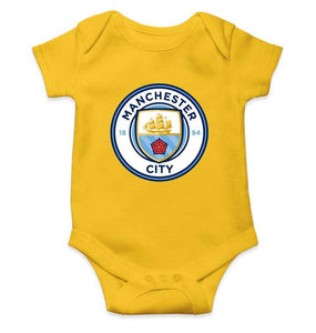 Manchester City Rompers for Baby Boy- FunkyTradition FunkyTradition