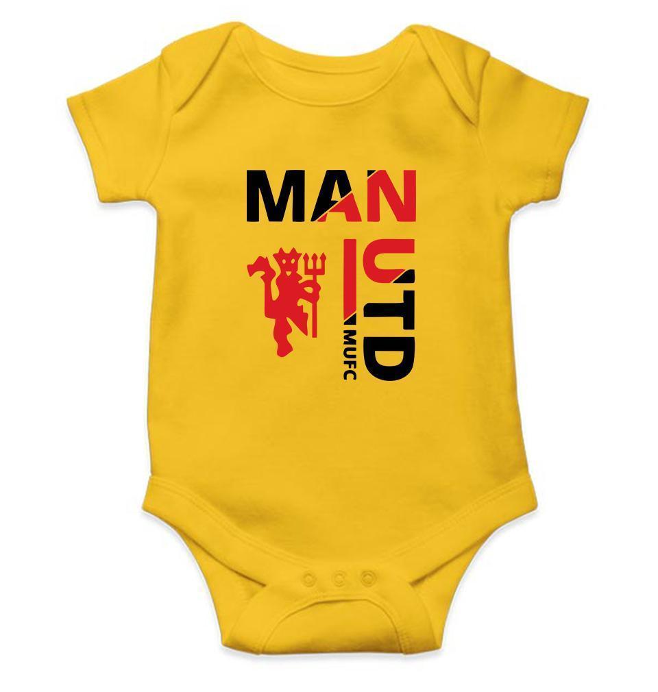 Manchester United Rompers for Baby Boy- FunkyTradition FunkyTradition