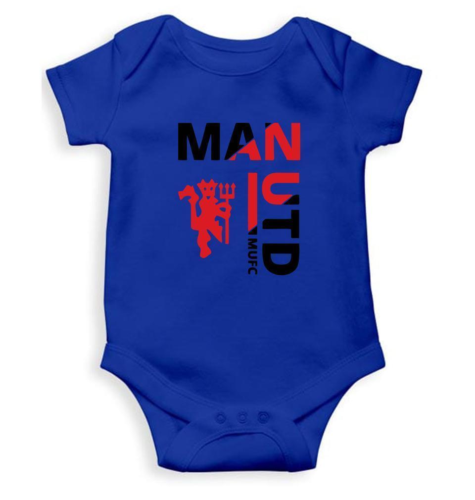 Manchester United Rompers for Baby Boy- FunkyTradition FunkyTradition