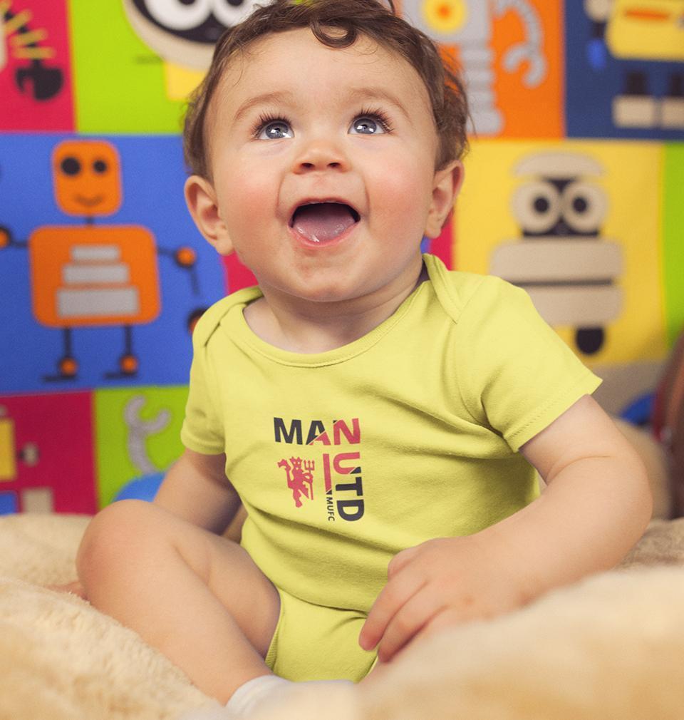 Manchester United Rompers for Baby Boy- FunkyTradition FunkyTradition