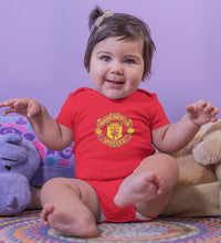 Load image into Gallery viewer, Manchester United Rompers for Baby Girl- FunkyTradition FunkyTradition
