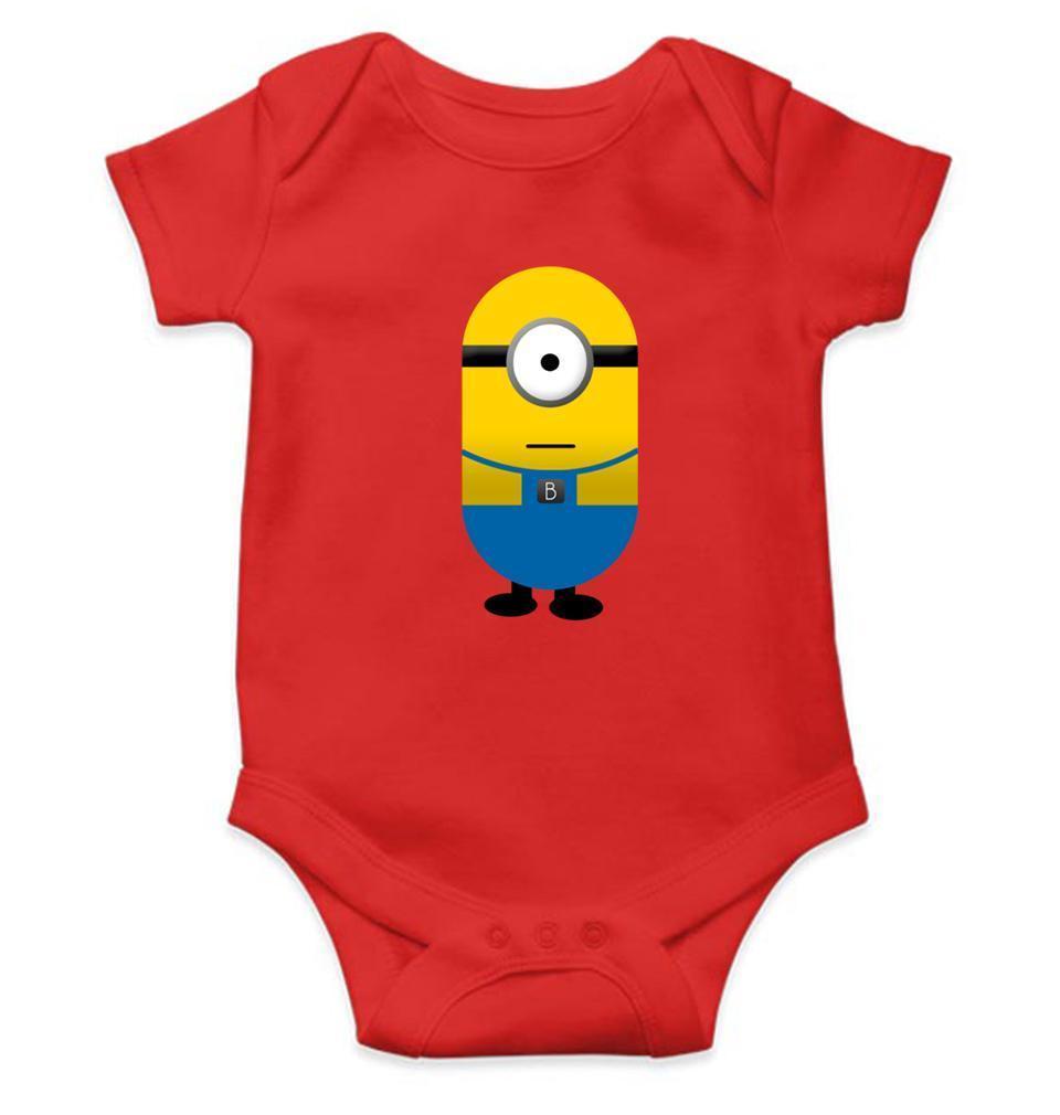 Minion Despicable Me Abstract Rompers for Baby Boy- FunkyTradition FunkyTradition