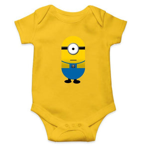 Minion Despicable Me Abstract Rompers for Baby Boy- FunkyTradition FunkyTradition