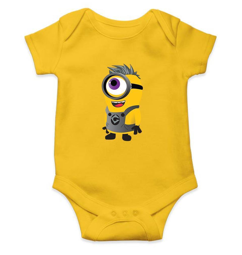 Minion Funky Abstract Rompers for Baby Boy- FunkyTradition FunkyTradition