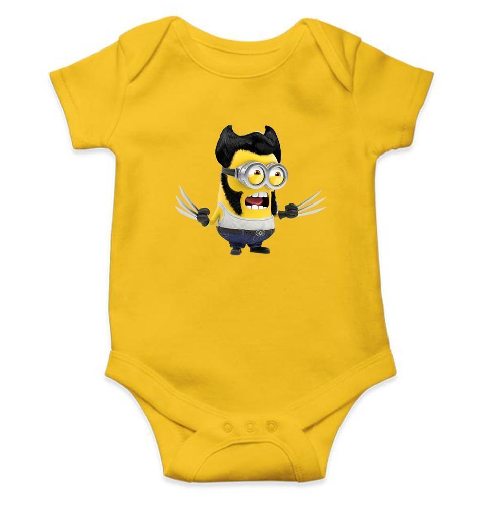 Minion Huge Jackman Abstract Rompers for Baby Boy- FunkyTradition FunkyTradition