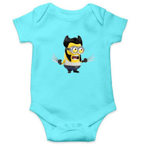 Minion Huge Jackman Abstract Rompers for Baby Boy- FunkyTradition FunkyTradition