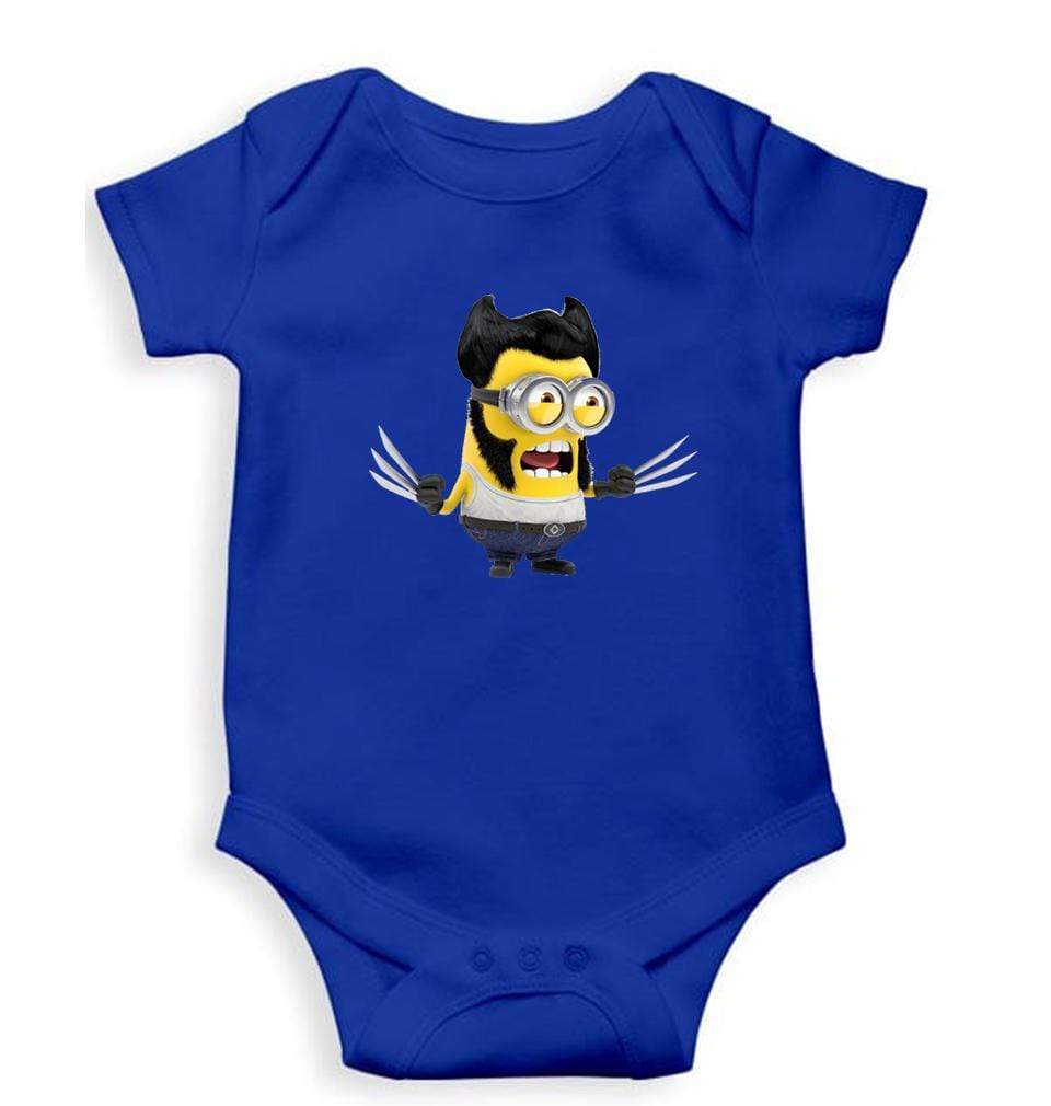 Minion Huge Jackman Abstract Rompers for Baby Boy- FunkyTradition FunkyTradition