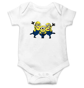 Minion Hurray Abstract Rompers for Baby Boy- FunkyTradition FunkyTradition