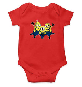 Minion Hurray Abstract Rompers for Baby Boy- FunkyTradition FunkyTradition