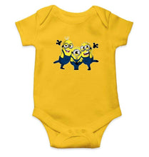 Load image into Gallery viewer, Minion Hurray Abstract Rompers for Baby Boy- FunkyTradition FunkyTradition
