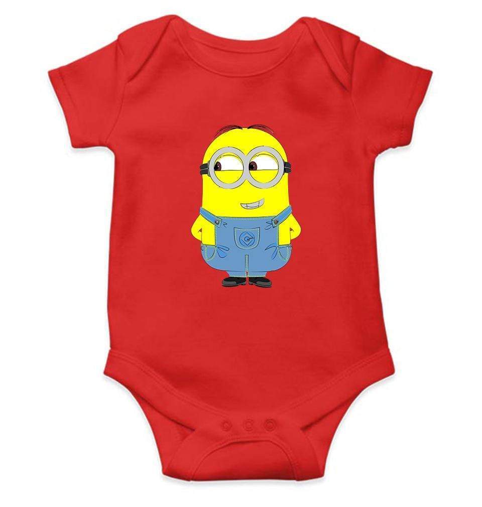 Minion Naughty Abstract Rompers for Baby Boy- FunkyTradition FunkyTradition