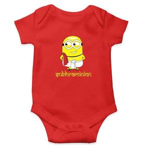 Minion Subhraminion Abstract Rompers for Baby Boy- FunkyTradition FunkyTradition