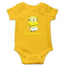 Load image into Gallery viewer, Minion Subhraminion Abstract Rompers for Baby Boy- FunkyTradition FunkyTradition
