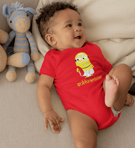 Minion Subhraminion Abstract Rompers for Baby Boy- FunkyTradition FunkyTradition