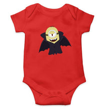 Load image into Gallery viewer, Minion Vampire Abstract Rompers for Baby Boy- FunkyTradition FunkyTradition
