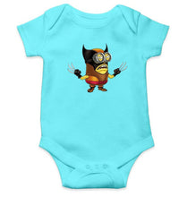 Load image into Gallery viewer, Minion Wolverine Abstract Rompers for Baby Boy- FunkyTradition FunkyTradition
