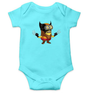 Minion Wolverine Abstract Rompers for Baby Boy- FunkyTradition FunkyTradition