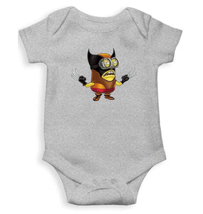 Minion Wolverine Abstract Rompers for Baby Boy- FunkyTradition FunkyTradition