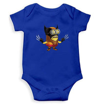 Load image into Gallery viewer, Minion Wolverine Abstract Rompers for Baby Boy- FunkyTradition FunkyTradition
