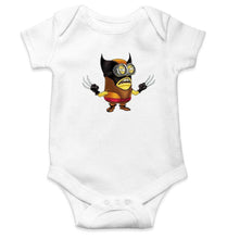 Load image into Gallery viewer, Minion Wolverine Abstract Rompers for Baby Boy- FunkyTradition FunkyTradition
