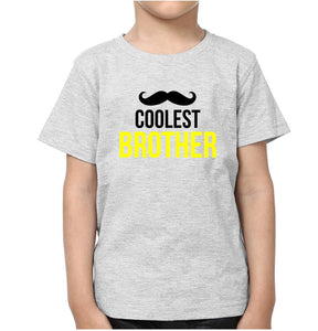 Keep Calm I Have The Coolest Brother-Brother Kids Half Sleeves T-Shirts -KidsFashionVilla