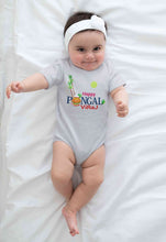 Load image into Gallery viewer, Custom Name Happy Pongal Rompers for Baby Girl- KidsFashionVilla
