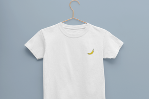 Its Just A Banana Minimals Half Sleeves T-Shirt for Boy-KidsFashionVilla