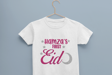 Load image into Gallery viewer, 1st Eid Custom Name Half Sleeves T-Shirt for Boy-KidsFashionVilla

