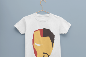 Iron Man Web Series Half Sleeves T-Shirt For Girls -KidsFashionVilla