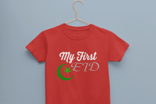 Load image into Gallery viewer, My 1st Eid Half Sleeves T-Shirt for Boy-KidsFashionVilla
