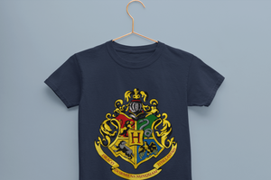 Harry Potter Web Series Half Sleeves T-Shirt For Girls -KidsFashionVilla