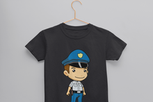 Load image into Gallery viewer, Future Police Half Sleeves T-Shirt for Boy-KidsFashionVilla
