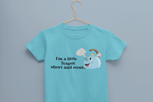 Load image into Gallery viewer, I Am A Little Teapot Poem Half Sleeves T-Shirt for Boy-KidsFashionVilla
