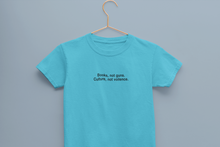 Load image into Gallery viewer, Books Not Gun Minimals Half Sleeves T-Shirt for Boy-KidsFashionVilla
