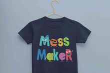 Load image into Gallery viewer, Mess Maker Cartoon Half Sleeves T-Shirt for Boy-KidsFashionVilla
