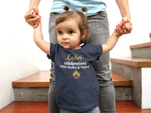 Load image into Gallery viewer, Lohri Celebrations Half Sleeves T-Shirt For Girls -KidsFashionVilla
