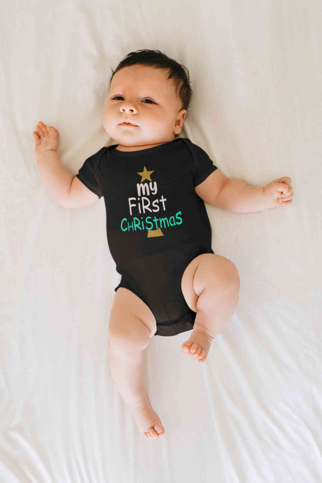 My First Christmas Rompers for Baby Boy- KidsFashionVilla