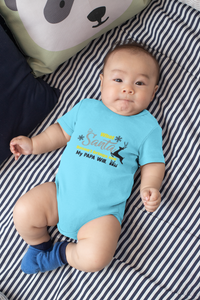 What Santa Will Dosent Brings My Papa Will Christmas Rompers for Baby Boy- KidsFashionVilla