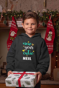 Customized Name New Year Cutie Boy Hoodies-KidsFashionVilla