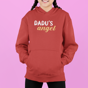Dadus Angel Brother-Sister Kids Matching Hoodies -KidsFashionVilla