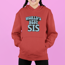 Load image into Gallery viewer, Worlds Best Brother-Sister Kids Matching Hoodies -KidsFashionVilla
