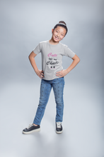 Load image into Gallery viewer, Cute Like My Chachi Half Sleeves T-Shirt For Girls -KidsFashionVilla
