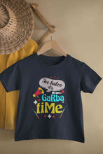 Load image into Gallery viewer, Ae Haloo Its Garba Time Navratri Half Sleeves T-Shirt for Boy-KidsFashionVilla
