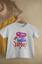 Load image into Gallery viewer, Ae Haloo Its Garba Time Navratri Half Sleeves T-Shirt for Boy-KidsFashionVilla
