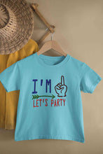 Load image into Gallery viewer, One Lets Party First Birthday Half Sleeves T-Shirt for Boy-KidsFashionVilla
